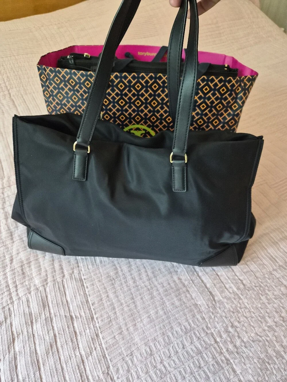 Tory Burch Ella Nylon Tote